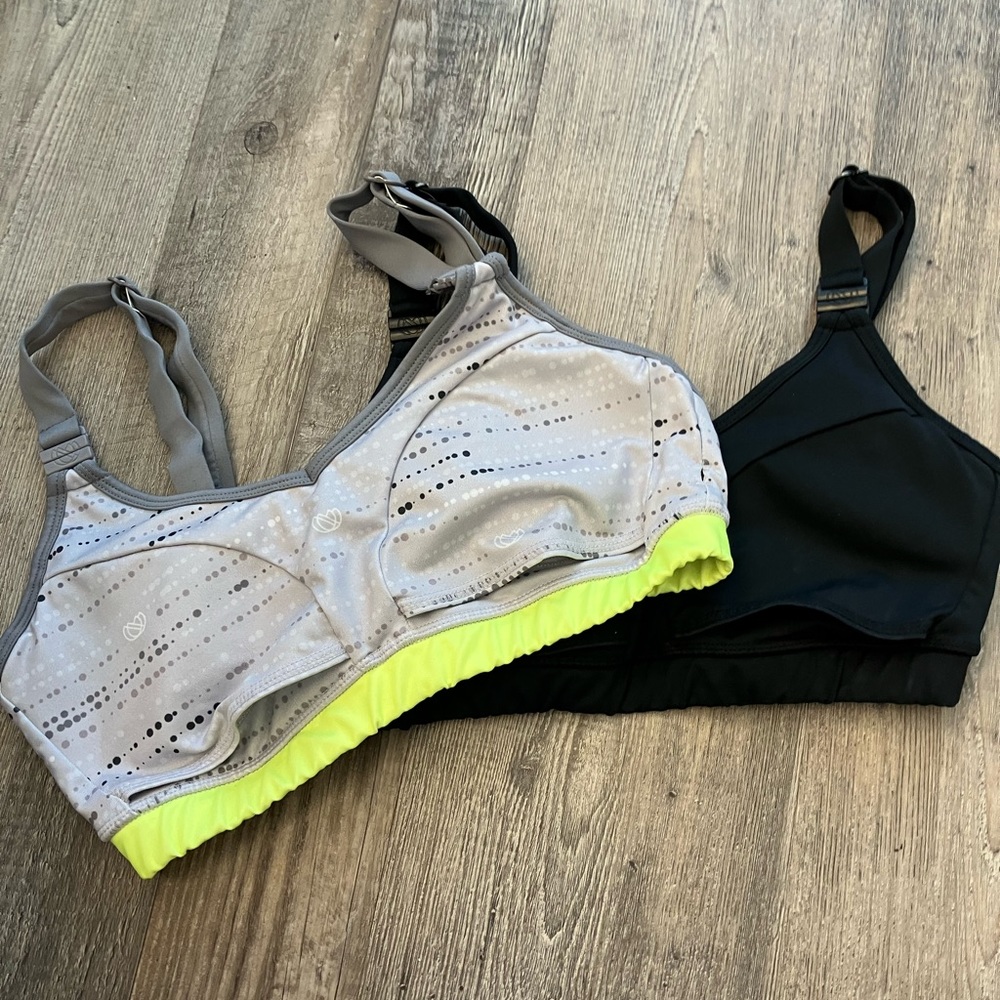 2 Nursing/Pumping Sports Bras Ollie & Grey